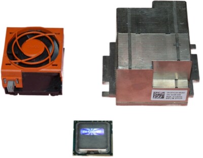 Poweredge R710 Processor Cooler Module Dell PowerEdge R710 TY129 90XRN X5550 SLBF5 Processor CPU Upgrade Kit ...