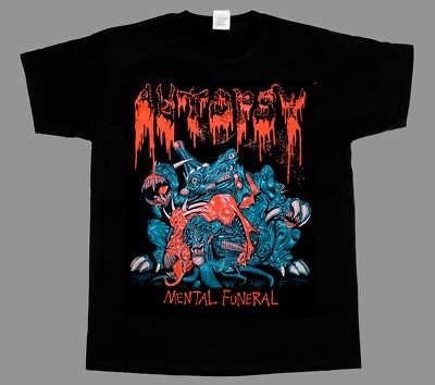 AUTOPSY MENTAL FUNERAL SEVERED SURVIVAL NEW BLACK SHORT/LONG