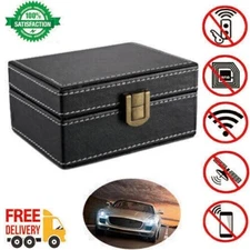 Car Key Signal Blocker Box Keyless Faraday Box Anti-Theft Safety Blocking Pouch