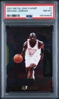 PSA 8 2021 Metal Universe Champions Michael Jordan Base Card #1