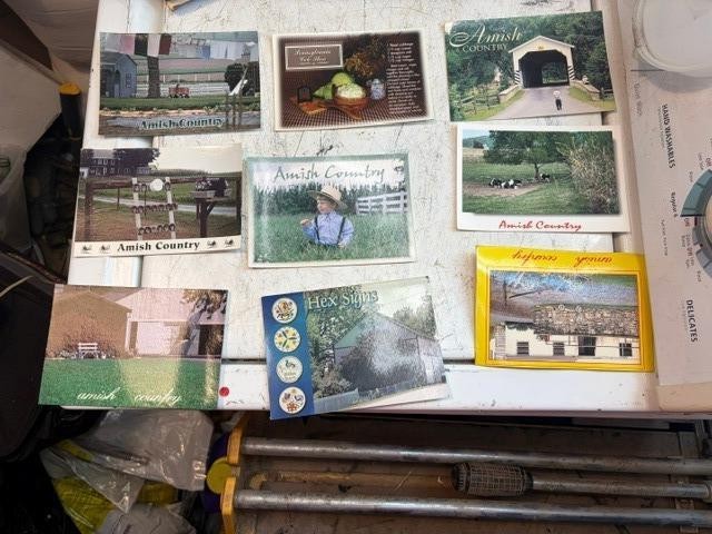 9 Amish Country Post Cards