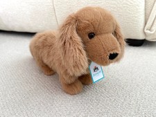 Jellycat Pecanine Sausage Dog new with tags dust bag Jellyfest Berlin rare