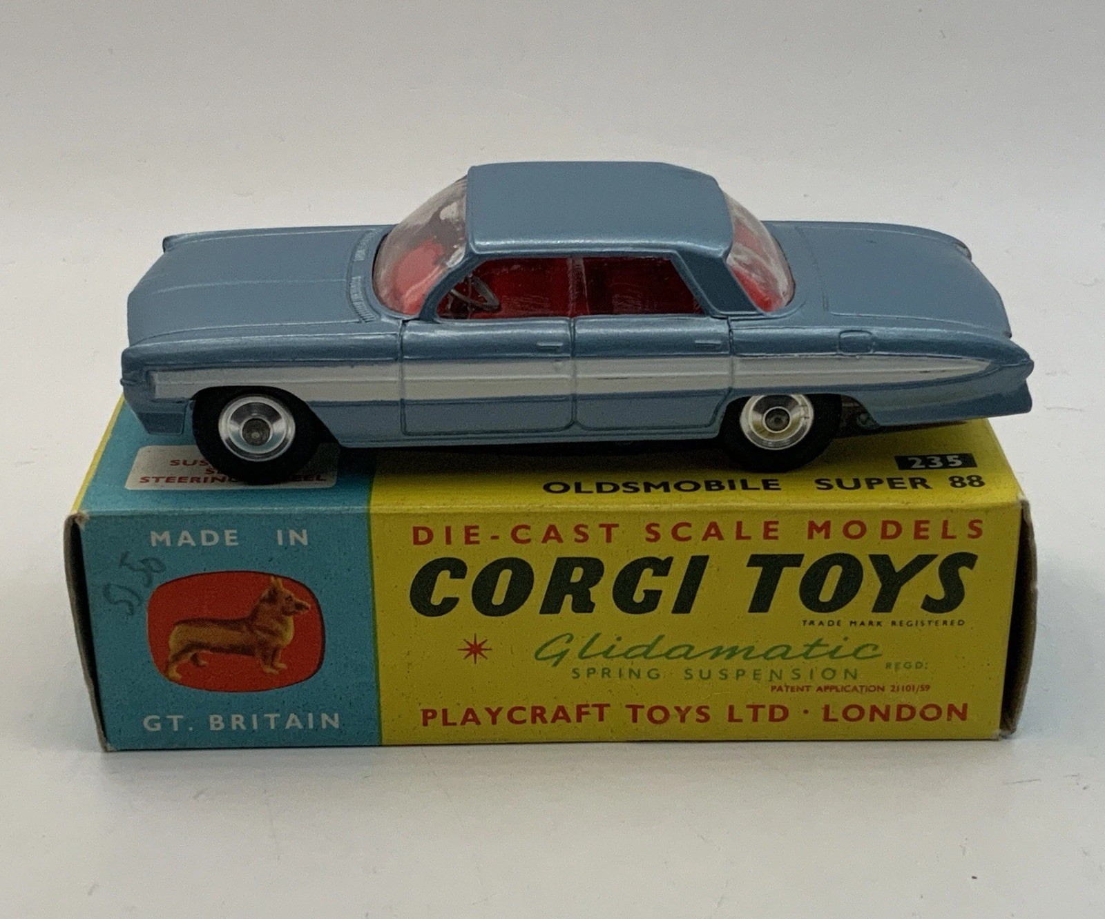 Corgi 235, Oldsmobile Super 88 - Free Price Guide & Review