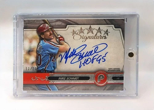 Mike Schmidt 2021 Topps Five Star Signature Inscription HOF Auto Autograph /20