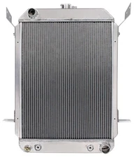 JEGS 52337 Aluminum Radiator 1940 Ford Deluxe w/Chevy V8 Engine Conversion 27.75