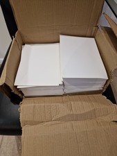 A5 Gloss Cards 300gsm White Box Of Approx 650 Sheets Unused But Open Box Laser