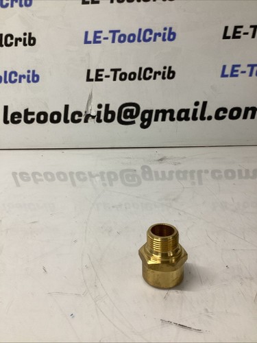 Brass Reducing Adapter 1β Male NPT x 1ΒΌβ Female NPT Hex Bushing Fitting Q-137
