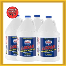 Lucas Oil 1 Gallon Engine Oil Additives Stop Leak 100% Petroleum (PACK OF 4) NEW