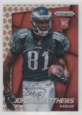 2014 Panini Prizm NFL Logo 6/75 Jordan Matthews #233 Rookie RC Shield 0u7