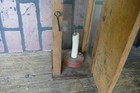 Vintage primitive candle wood barn lantern — photo 6