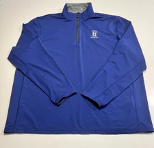 Greyson Men’s Golf 1/4 Zip Size XXL Navy Blue TPC San Antonio