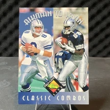 Classic Games 1994 Pro Line Live Classic Combos Aikman Irvin #390 Cowboys NFL
