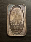 1976 USSC Luck of The Irish Happy St Patrick's Day 1oz .999 Fine Silver Bar (22)