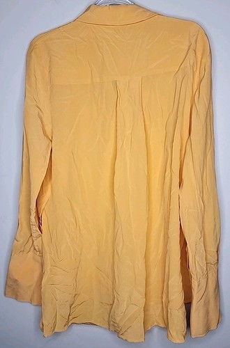 Reiss 100% Silk Button Up Shirt Size US 6 - Picture 4 of 5
