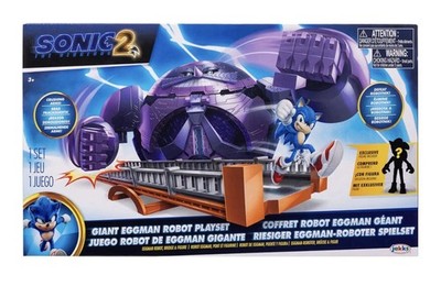 Sonic the Hedgehog 2 Movie Giant Eggman with Super Sonic 2.5'' Action Figure