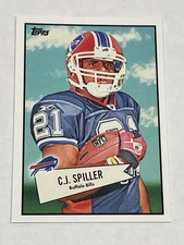 2010 Topps Football 1952 Bowman #52B-23 - C.J. Spiller RC - Buffalo Bills