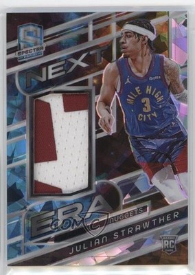2023 Panini Spectra Next Era Astral Prizm 22/49 Julian Strawther Rookie RC 07sf