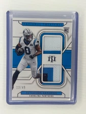 2024 National Treasures- Ja’Tavion Sanders #RDM-JSS, purple Rookie Patch /49