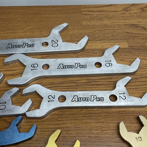 Auto Pro/Speedway 10-Piece Mixed Sizes Aluminum Wrench Set - Picture 7 of 8
