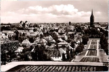 1959, Town View, HILDESHEIM, Germany Real Photo Postcard
