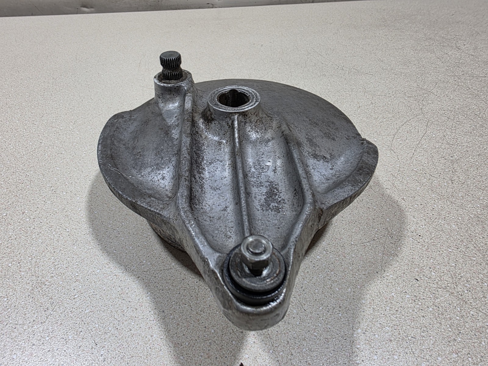 1972 Honda CL 175 CL175 Rear Brake Drum Hub Plate Shoes #825.2-54