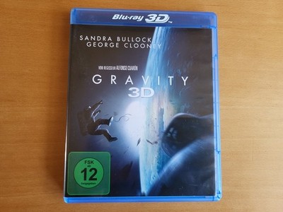 Gravity 3D    --3D Blu Ray + Blu Ray--    FSK:12