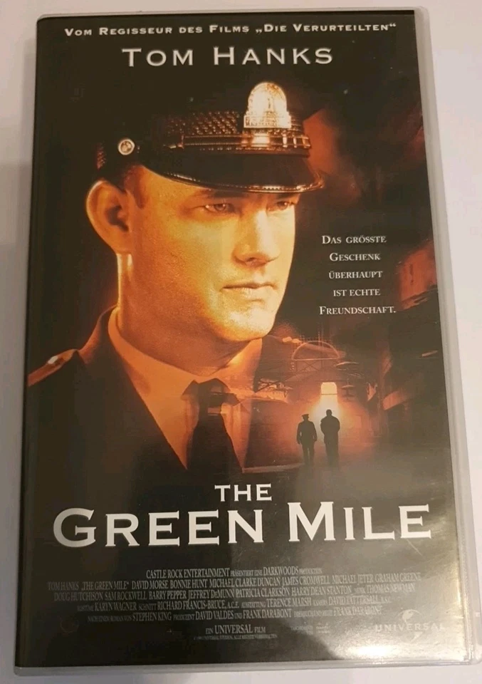 The Green Mile mit Tom Hanks FSK frei ab 12 Jahre VHS gebr.