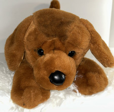 20" FAO Schwarz Plush Brown Labrador Puppy Floppy Toy Adopt A Pet Lovey 2020