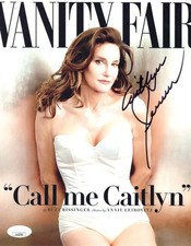 Caitlyn Jenner signed 8x10 Photo Vanity Fair JSA Authentication