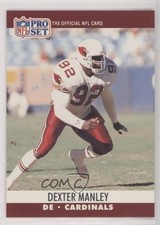 1990 Pro Set Dexter Manley (Bio Data Complete) #772 05ye
