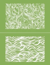 Magnolia Design Co Adhesive Reusable Silkscreen Stencil "Mini Pattern"