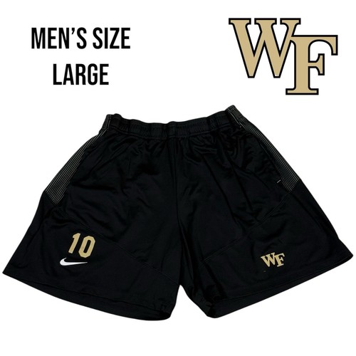 Wake Forest Football Nike Shorts Men’s Large Player Issued On Field Dri Fit Gym