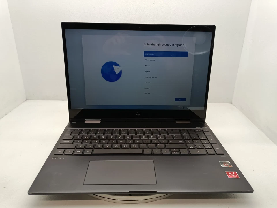 HP ENVY x360 Convertible 15-cp0xxx Ryzen 5 2500U 8GB RAM 256GB SSD Leer #91 Foto 2 de 4