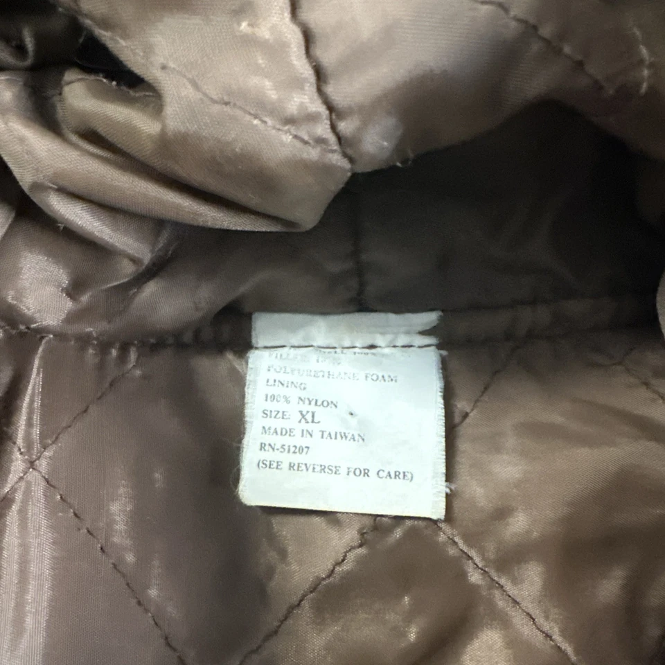 Chaqueta de Lluvia Realtree Resistente al Agua Camuflaje Caza Parka Talla XL Marrón Verde Y2K Foto 3 de 4