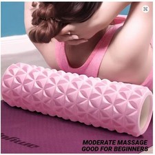 High-Density Foam Roller for Deep Tissue Massage  Muscle Stiffness Relief