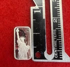 Statue of Liberty 1 gram .999 Silver Bar Bullion