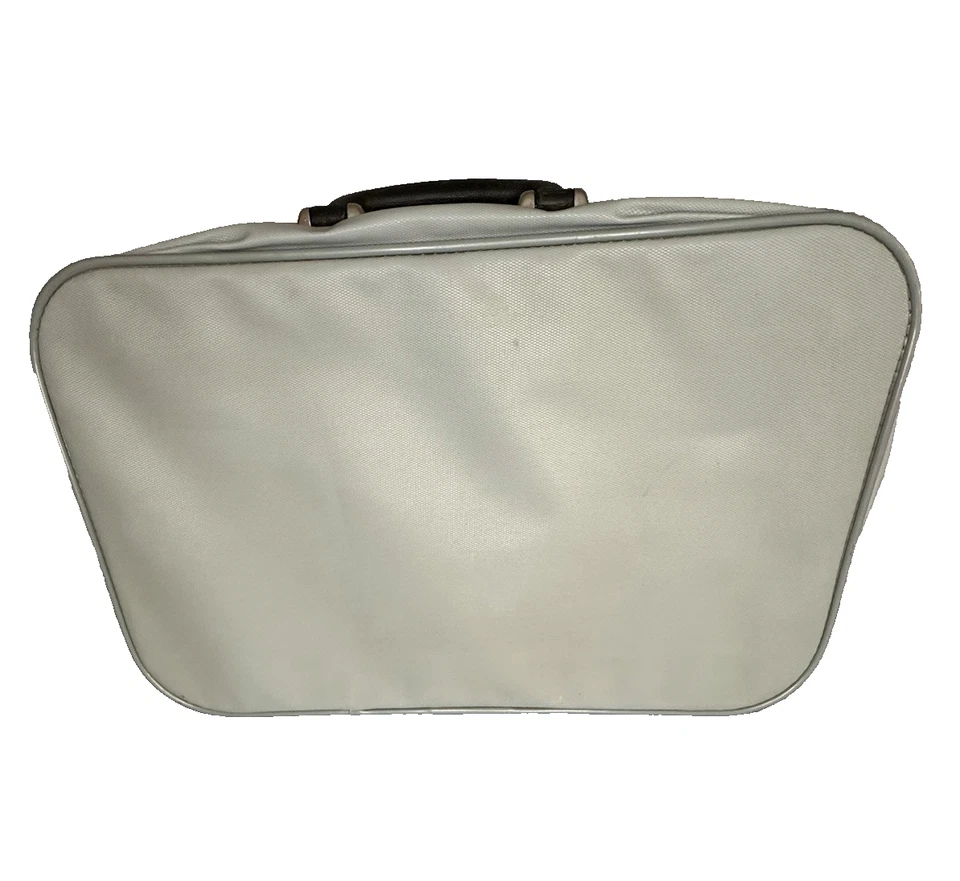 Camión Sanrio 1988 vintage azul, maleta pequeña gris 11"x17"x4,5" Foto 2 de 4