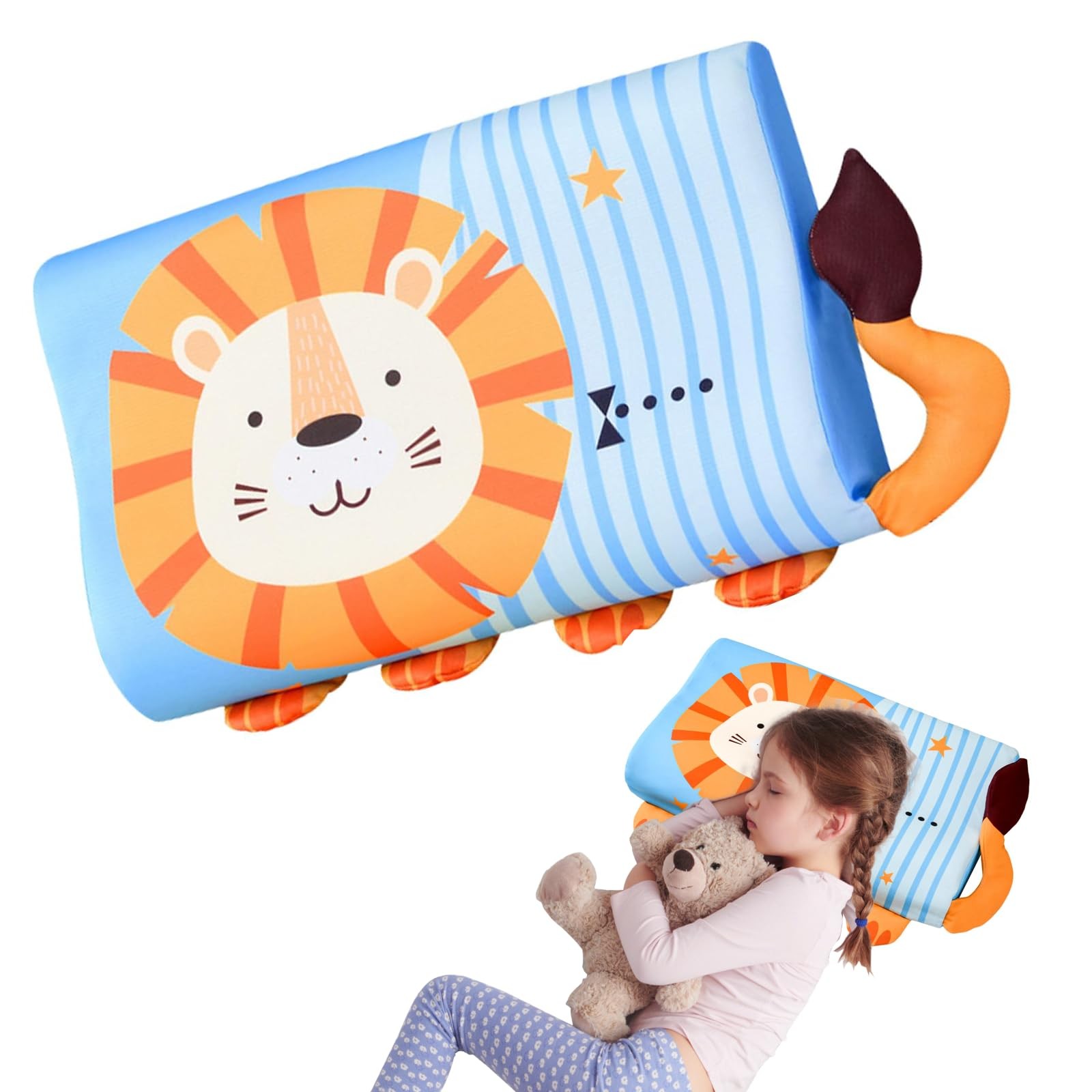 Coussin pour enfant Schlummerkids 46 x 27 cm oreiller ergonomique