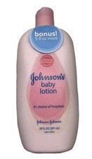 Johnson s Baby Lotion Original Formula 2010 Full Bottle 20 oz Discontinued