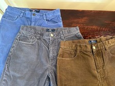 Vineyard Vines Corduroy Boys Size 14 Pants Lot of 3 GUC Adj Waist