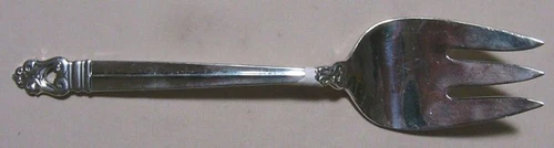 ROYAL DANISH 1939 LARGE SERVING FORK BY INTERNATIONAL STERLING