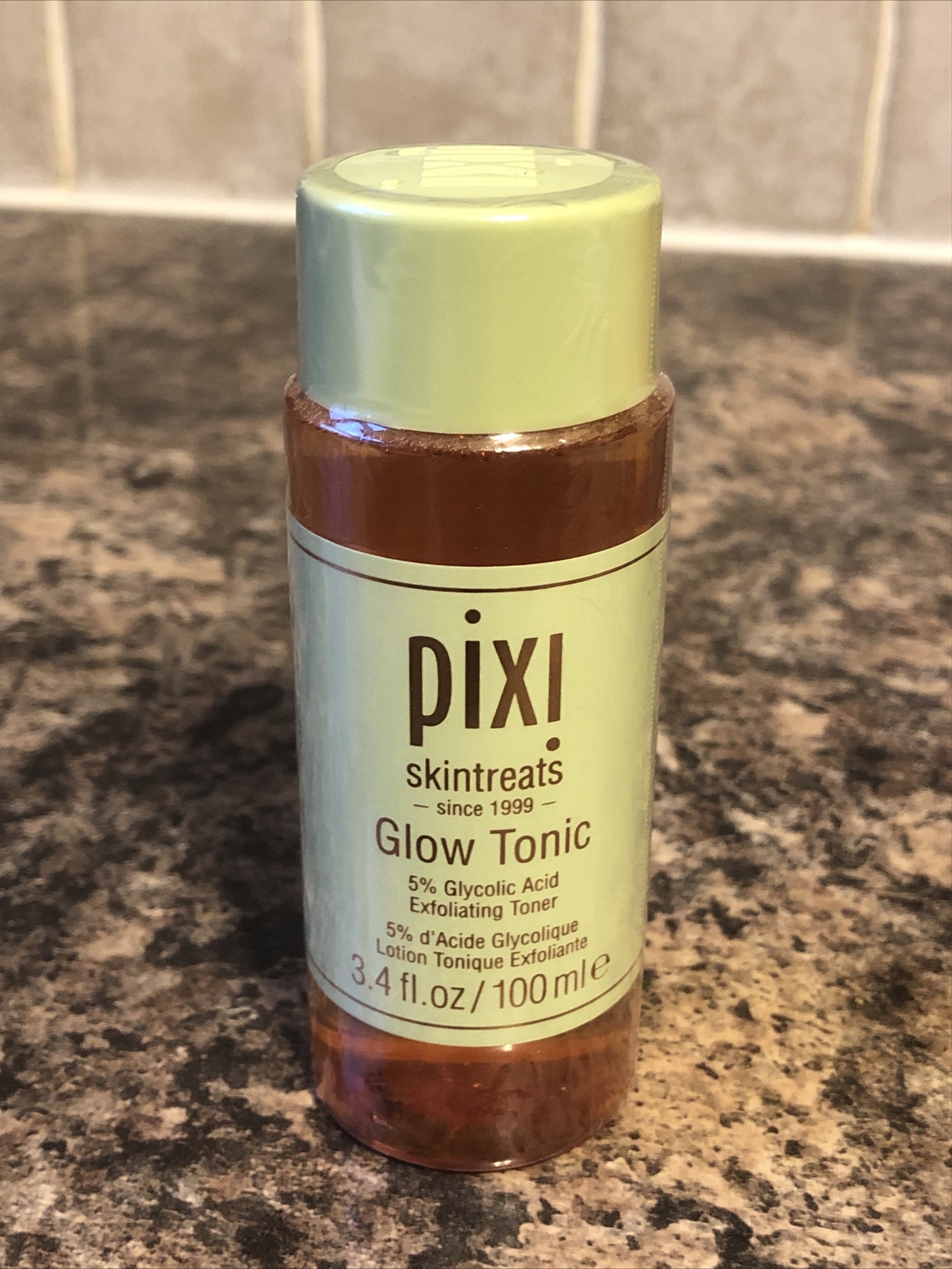 Pixi Skintreats Glow Tonic 5% Glycolic Acid Exfoliating Toner, 100ml New, Sealed