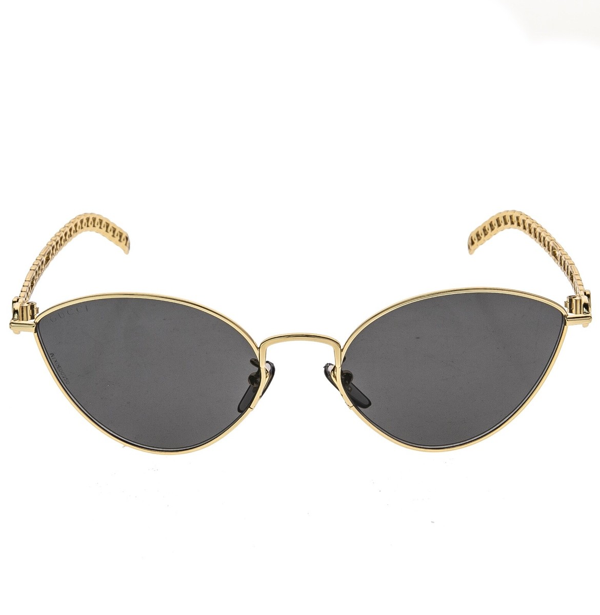 GUCCI GG0977S CHAIN 0977 Gold Black Tiger Heart Detachable