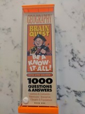 Brain Quest 1000 Geography Questions and Answers Be A Know-It-All