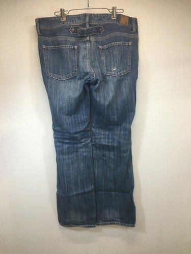 American Eagle Outfitters Womens Jeans Size 8 Boy Fit Distressed Straight Leg - Picture 3 of 6