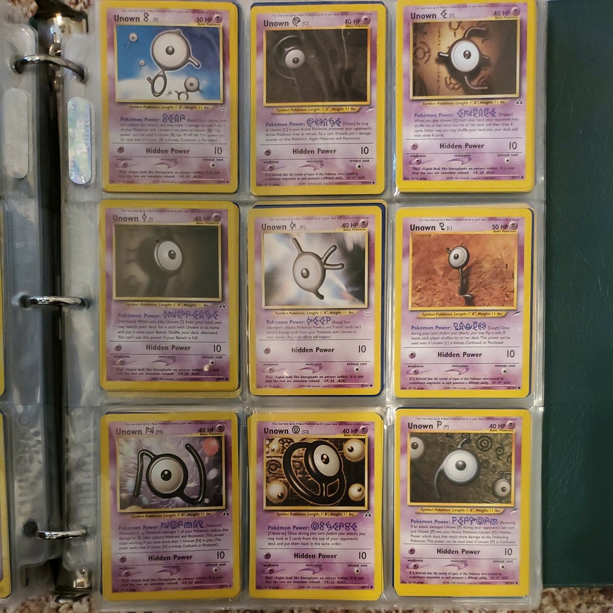 all unown pokemon cards The Of Pokmon TCG: Lost Thunder Part 14: Neo Discovery 1st Edition Type Unown [?] Price & Card