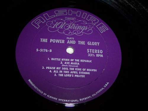 LP--THE POWER AND THE GLORY--101 STRINGS, TABERNACLE CHOIR *MN VINYL* #373 - Picture 8 of 8