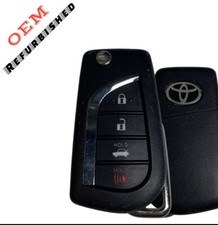 Oem 2018-2024 Toyota Camry Corolla Keyless Remote Entry Fob Flip Key Hyq12bfb