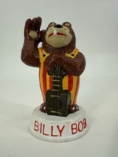 1987 Showbiz Pizza Time Billy Bob with Guitar  3" PVC Figure