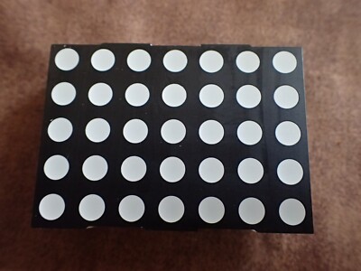 A-5570SR DOT MATRIX 7 x 5 LED DISPLAY 2'' X 1.5'' BRIGHT RED Common Anode *NEW*